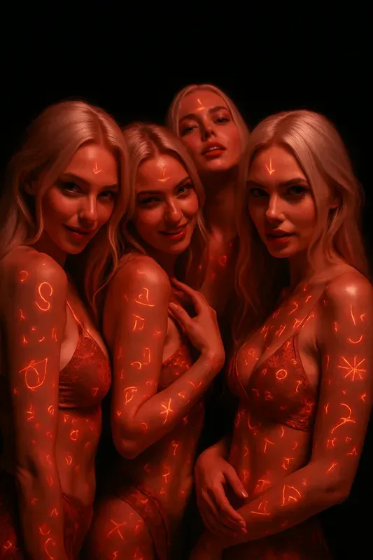 Red Light Party Girls