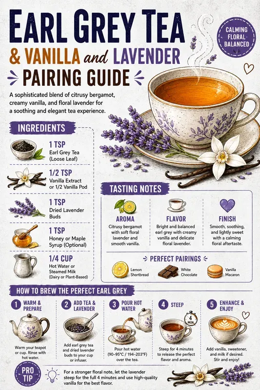 Artisan Beverage Pairing Menu Guide Pods