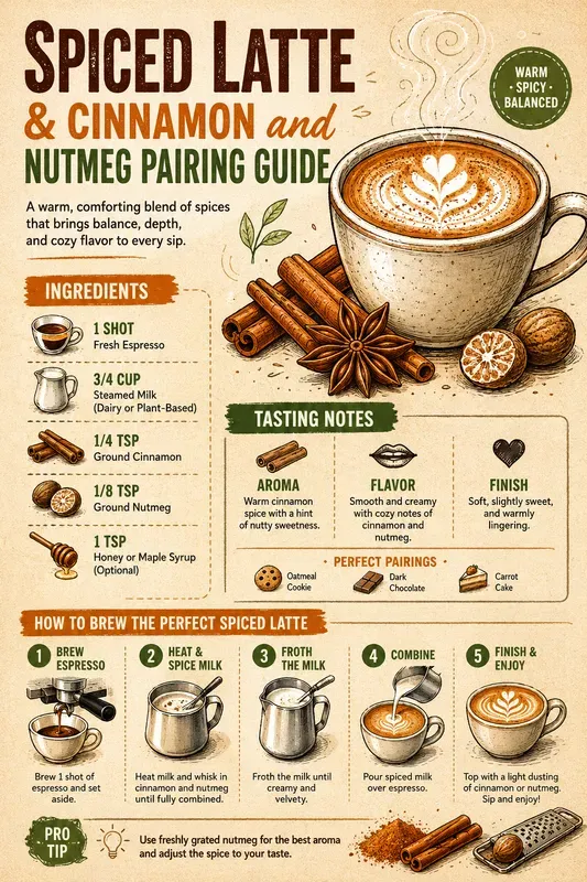 Artisan Beverage Pairing Menu Guide Pods