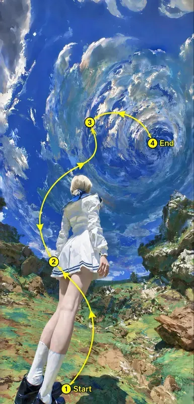 Cinematic Camera Path Visualizers