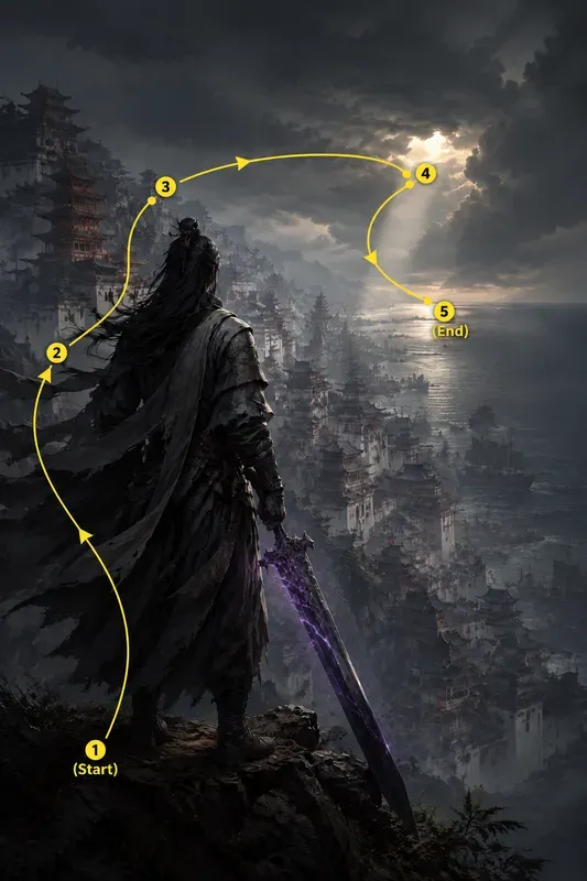 Cinematic Camera Path Visualizers