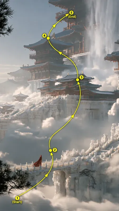 Cinematic Camera Path Visualizers