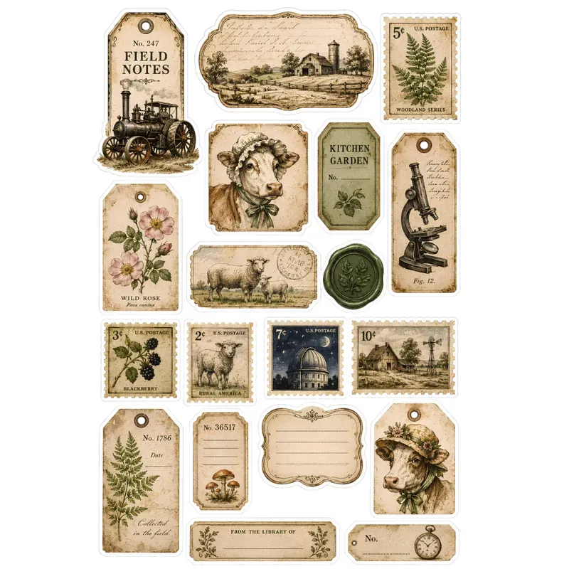 Vintage Botanical Bundle Junk Journals