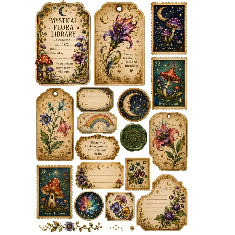 Vintage Botanical Bundle Junk Journals