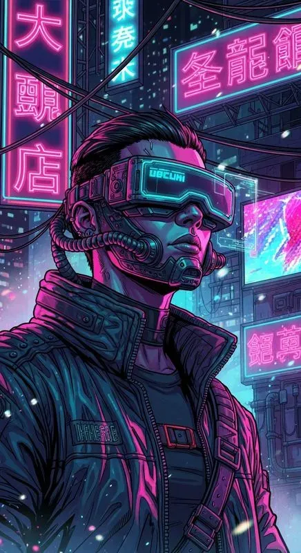 Neon Noir Icons