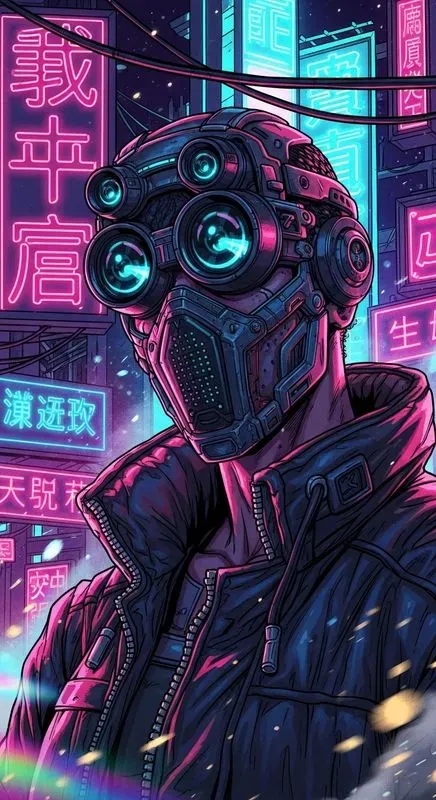 Neon Noir Icons