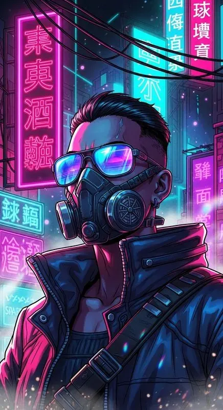 Neon Noir Icons