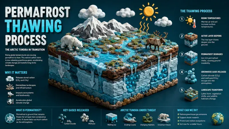Clay Ecology Isometric Infographic Art