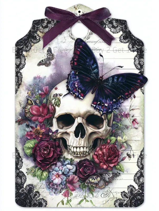 Dark Butterfly Product Tags