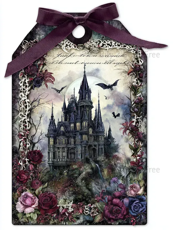 Dark Butterfly Product Tags