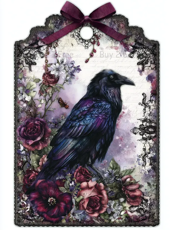 Dark Butterfly Product Tags