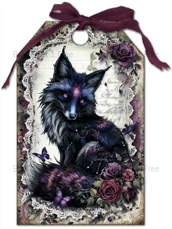 Dark Butterfly Product Tags