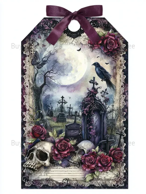 Dark Butterfly Product Tags