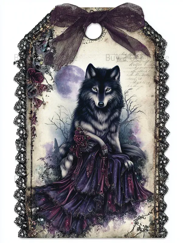 Dark Butterfly Product Tags