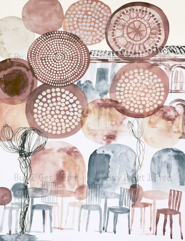 Calm Cafe Wall Art