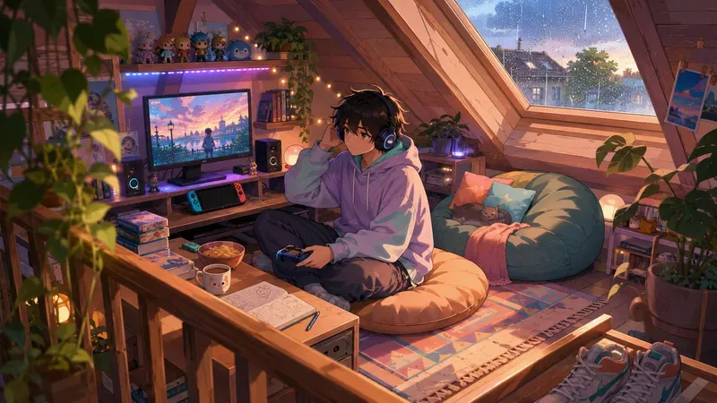 Lofi Anime Cozy Scenes