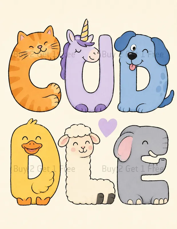 Doodle Alphabet Posters