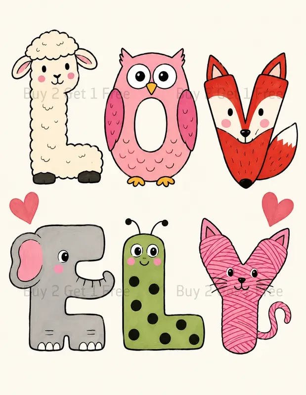 Doodle Alphabet Posters