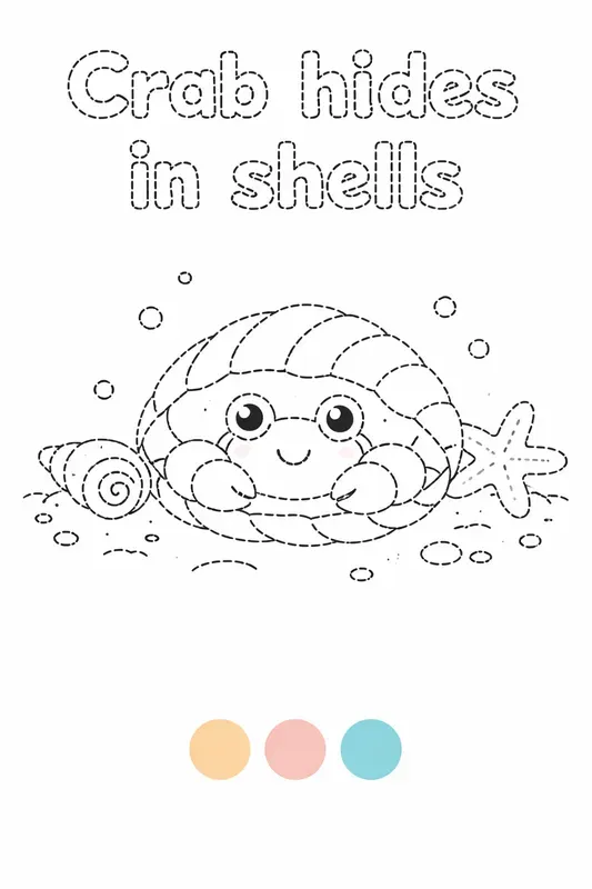 Animal Tracing And Coloring Worksheets