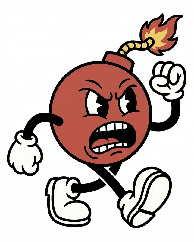 Retro Vintage Rubber Hose Tshirt Mascots