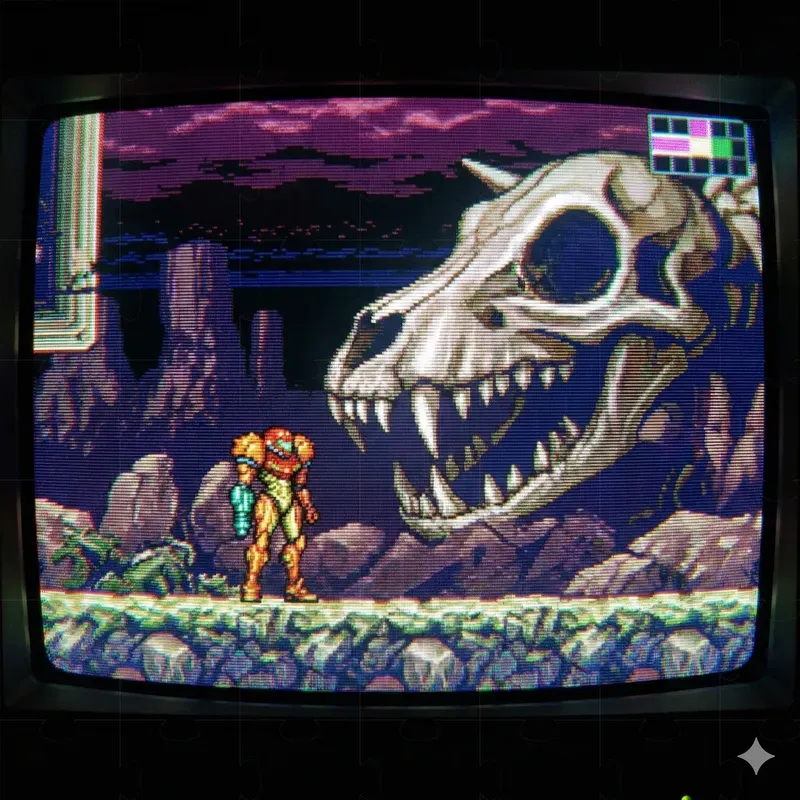 Television Screen 90s Snes Games