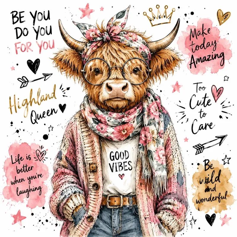 Whimsical Fashion Animal Sketches