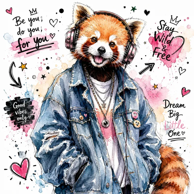 Whimsical Fashion Animal Sketches