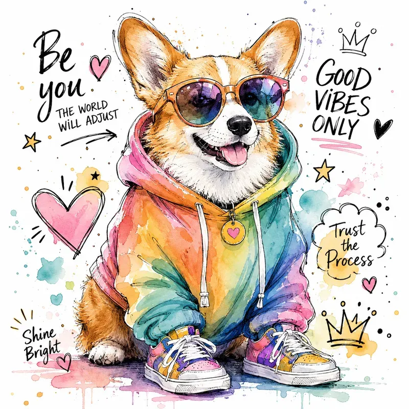 Whimsical Fashion Animal Sketches