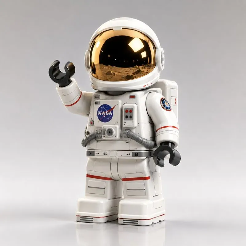 3D Glossy Chibi Lego Figures