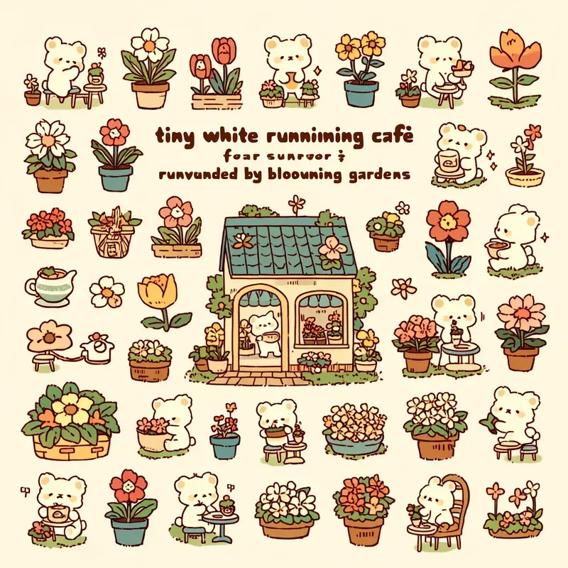 Cute Kawaii Stickers For Etsy