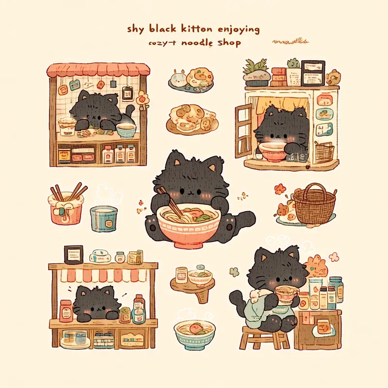 Cute Kawaii Stickers For Etsy