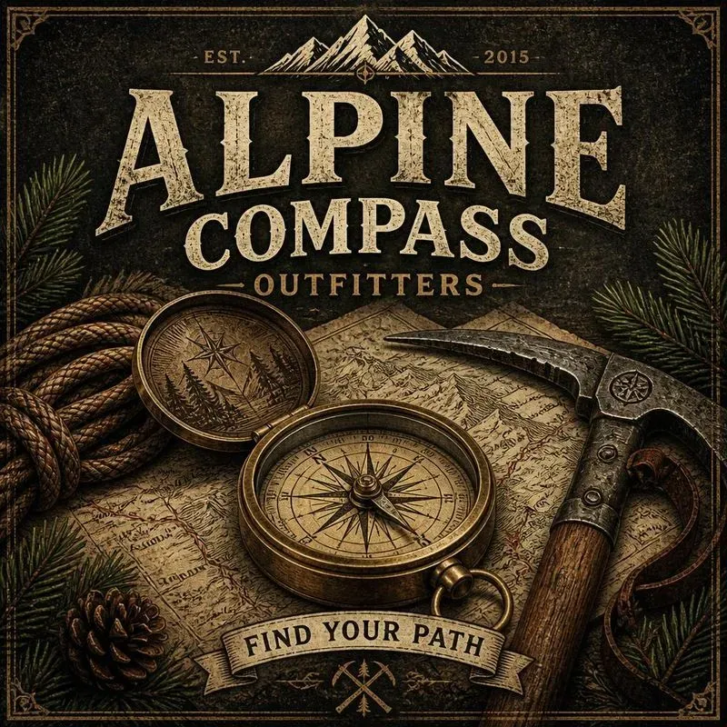 Vintage Mountain Explorer Graphics