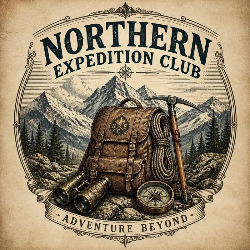 Vintage Mountain Explorer Graphics