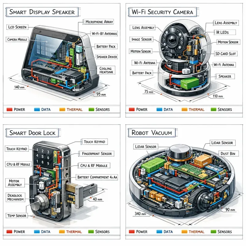 Isometric Tech Cutaway Infographics