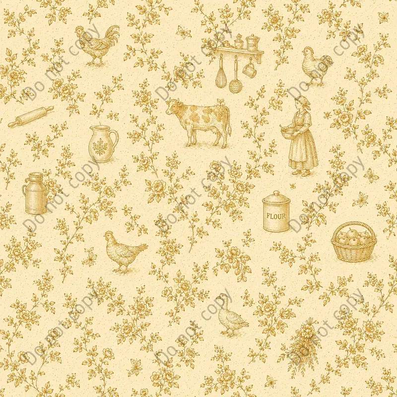 Vintage Wallpaper Seamless Tiles