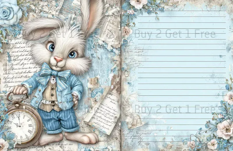 Alice In Seaside World Double Pages