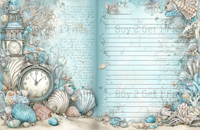 Alice In Seaside World Double Pages