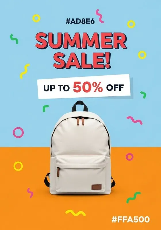 Vibrant Product Ads