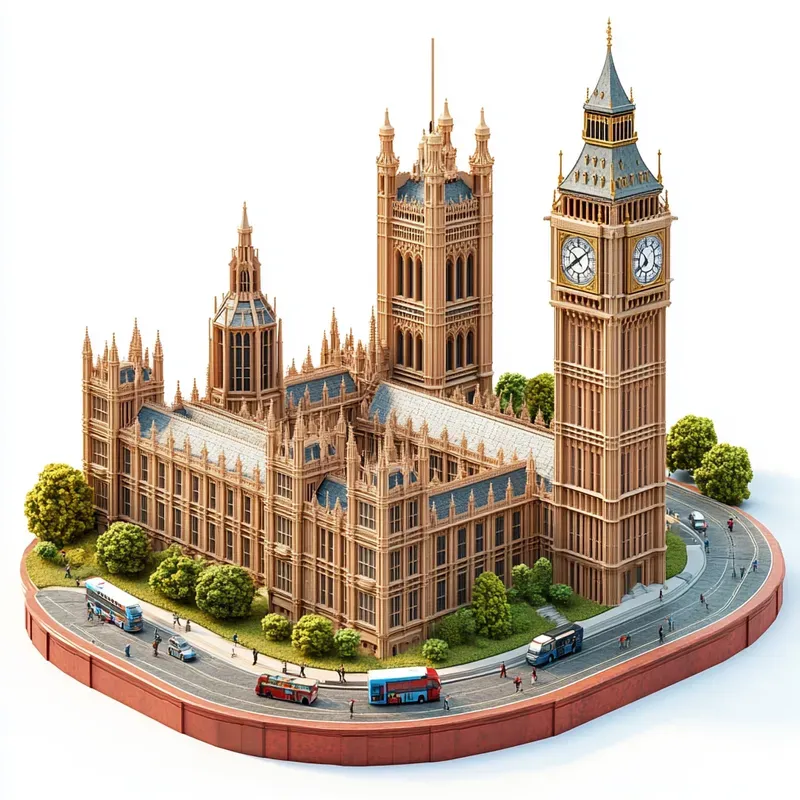 Isometric Arquitectural Miniature Art
