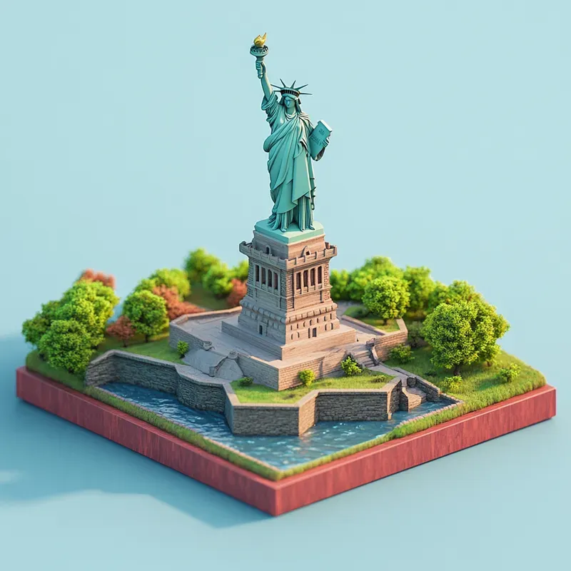 Isometric Arquitectural Miniature Art