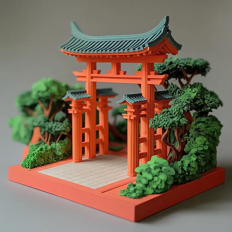 Isometric Arquitectural Miniature Art