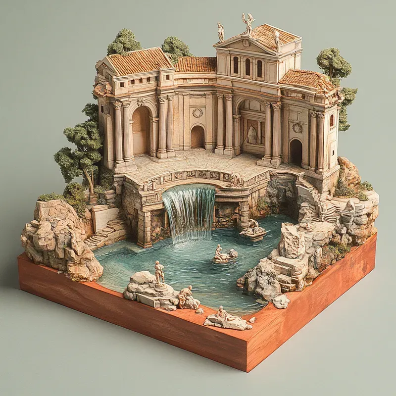 Isometric Arquitectural Miniature Art