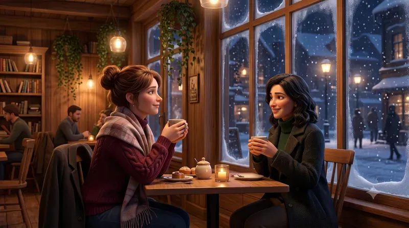 Cinematic Animated Snowfall Scenes