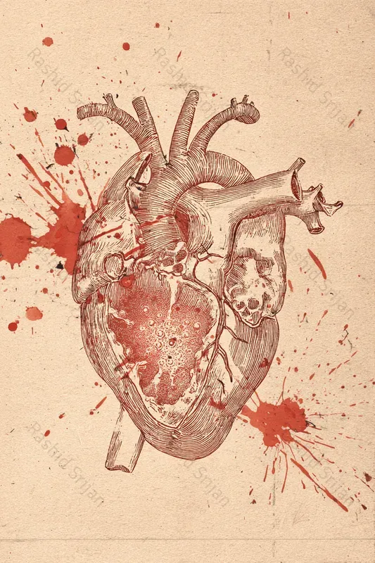 Anatomical Copperplate Engravings Art
