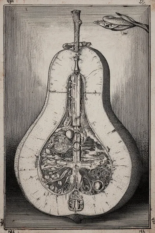 Anatomical Copperplate Engravings Art