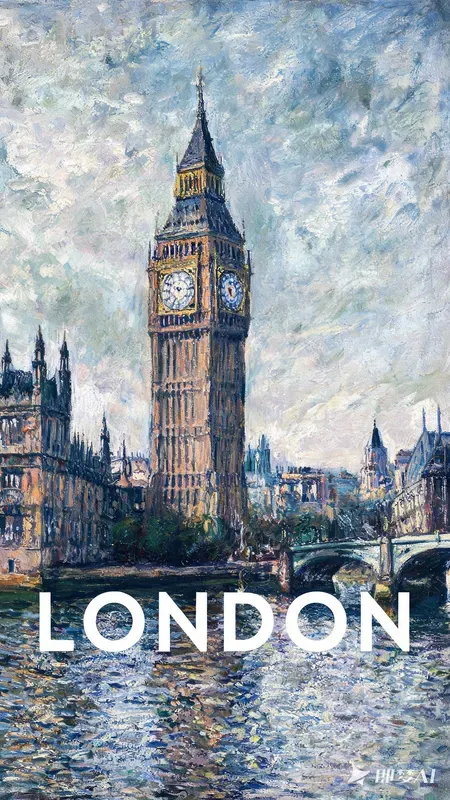 Monet City Posters