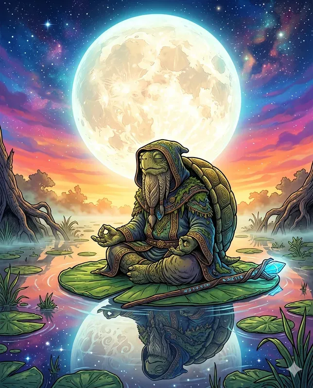 Vibrant Cosmic Nature Illustrators