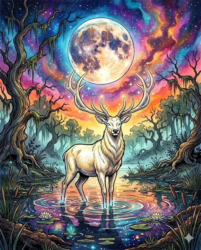 Vibrant Cosmic Nature Illustrators