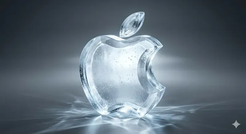 3D Realistic Ice Logo Icons