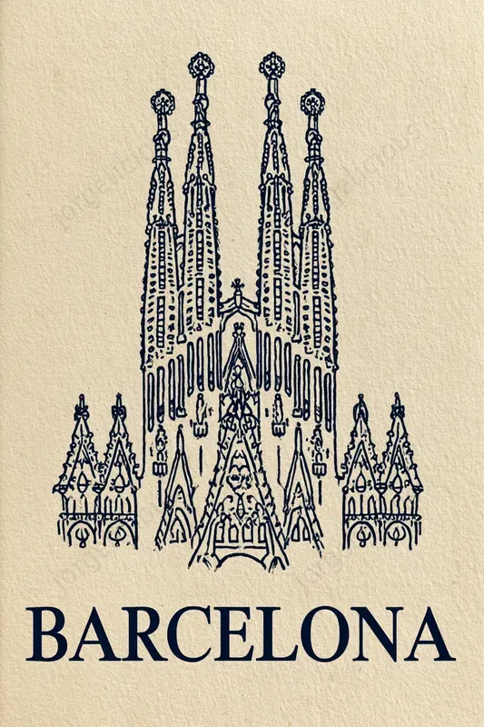 Vintage Engraved Travel Posters